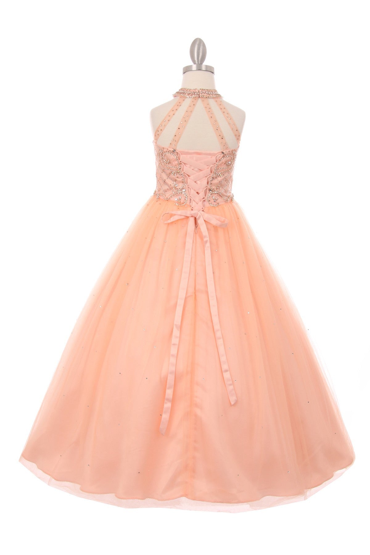 Ball Gown Dress (5051)-Girls-Chacho's Kids
