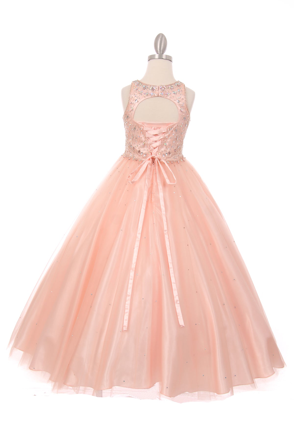 Ball Gown Dress (5027)-Girls-Chacho's Kids