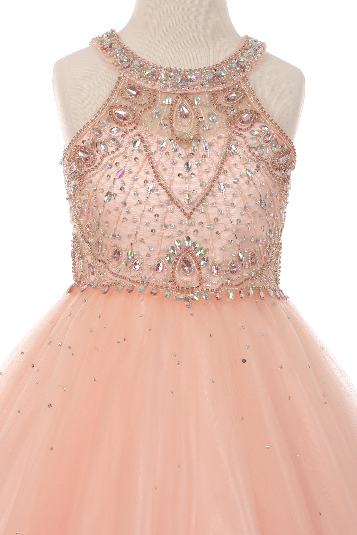 Ball Gown Dress (5027)-Girls-Chacho's Kids
