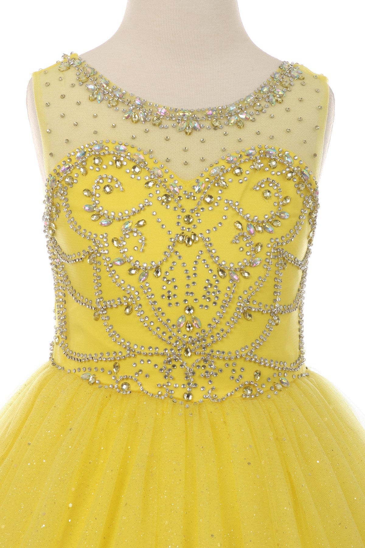 Ball Gown Dress (5042)-Girls-Chacho's Kids