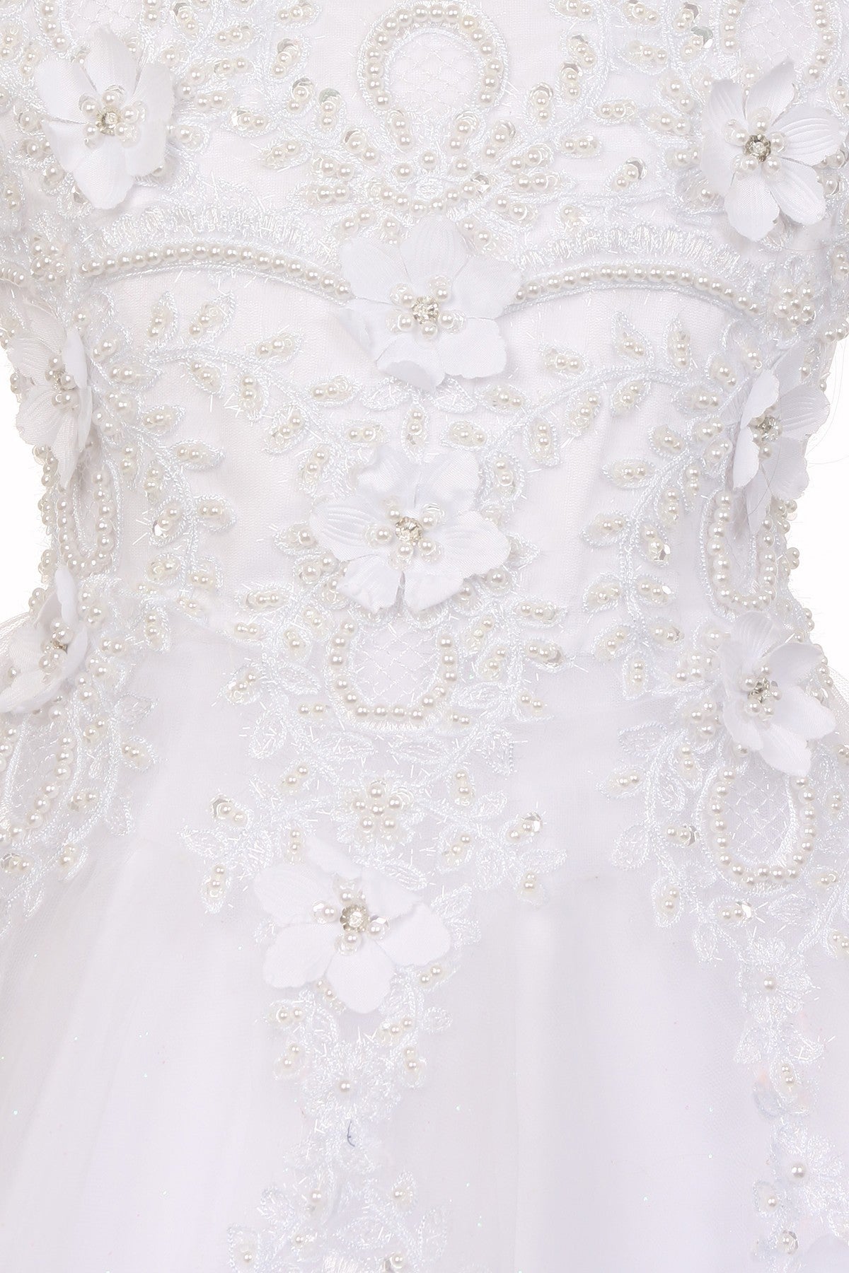 First Communion White Dress (2012)-Girls-Chacho's Kids