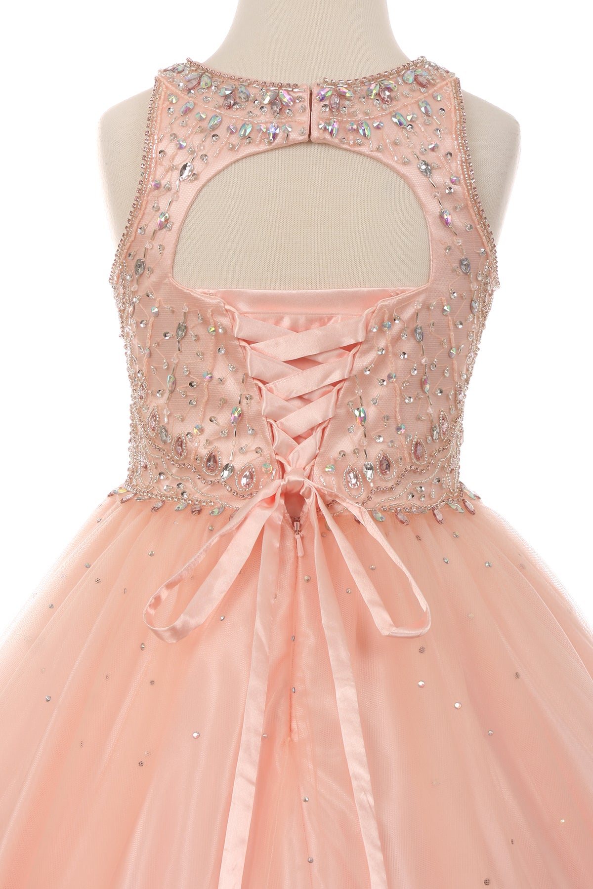 Ball Gown Dress (5027)-Girls-Chacho's Kids