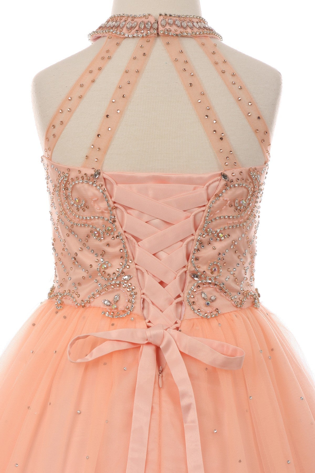 Ball Gown Dress (5051)-Girls-Chacho's Kids