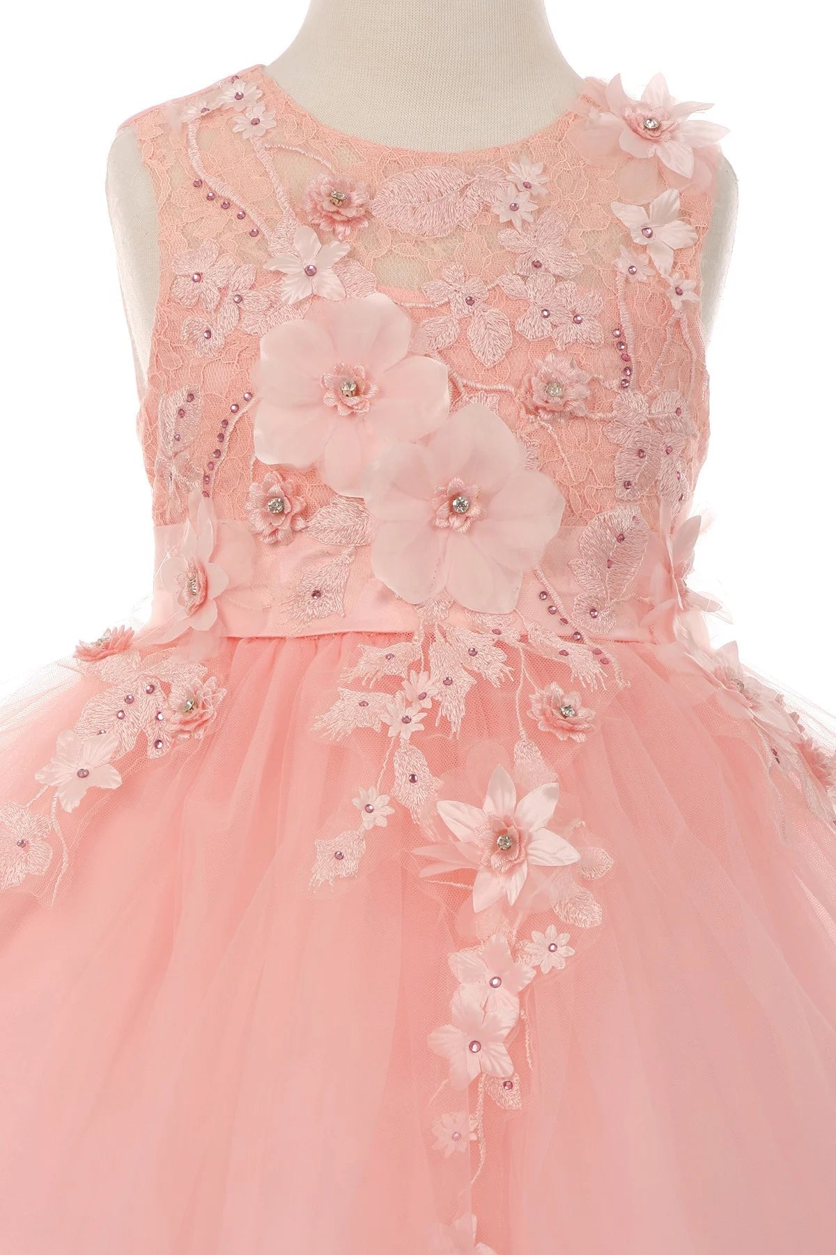 Party / Flower Girl Dress (9038)-Girls-Chacho's Kids