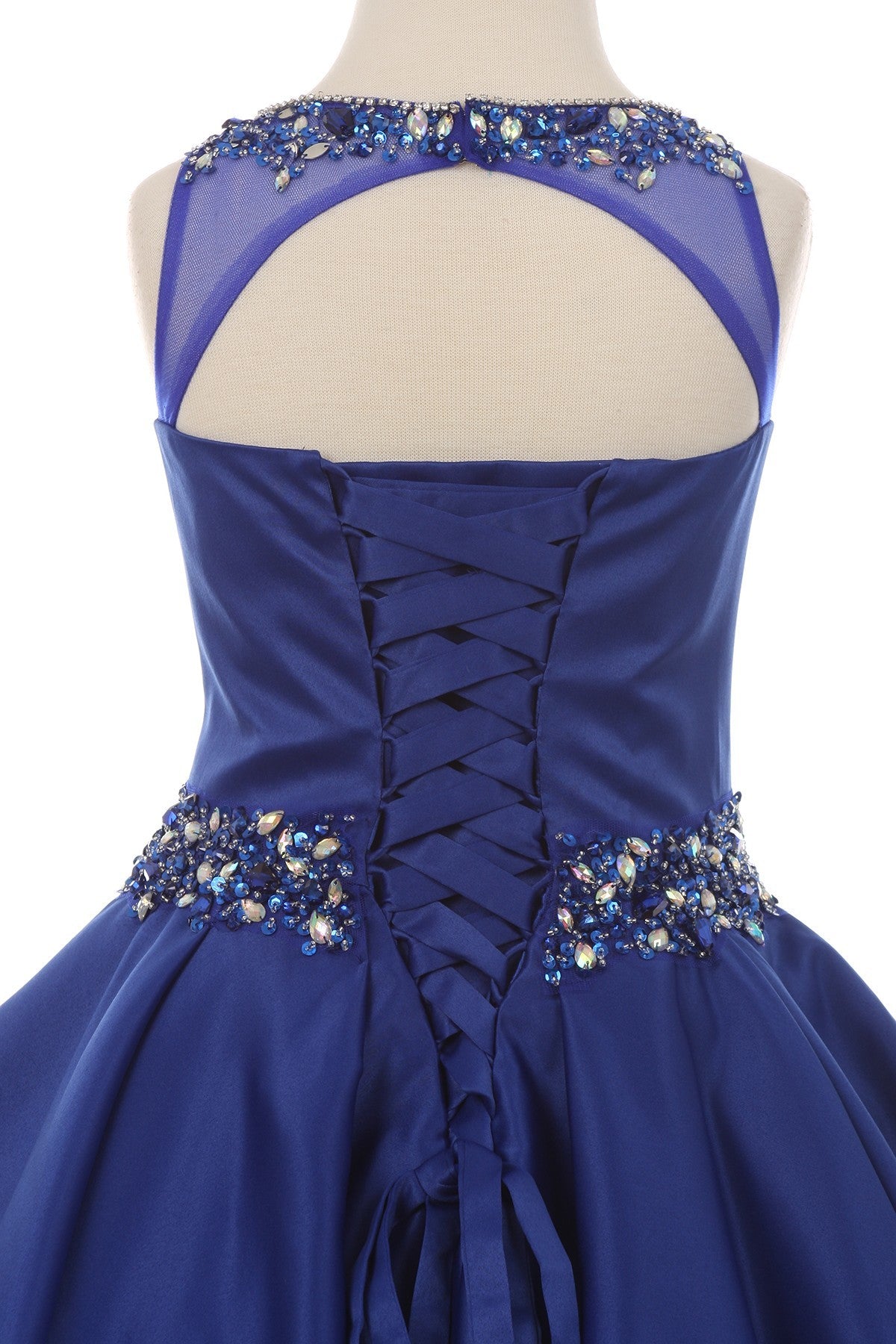 Ball Gown Dress (5047)-Girls-Chacho's Kids