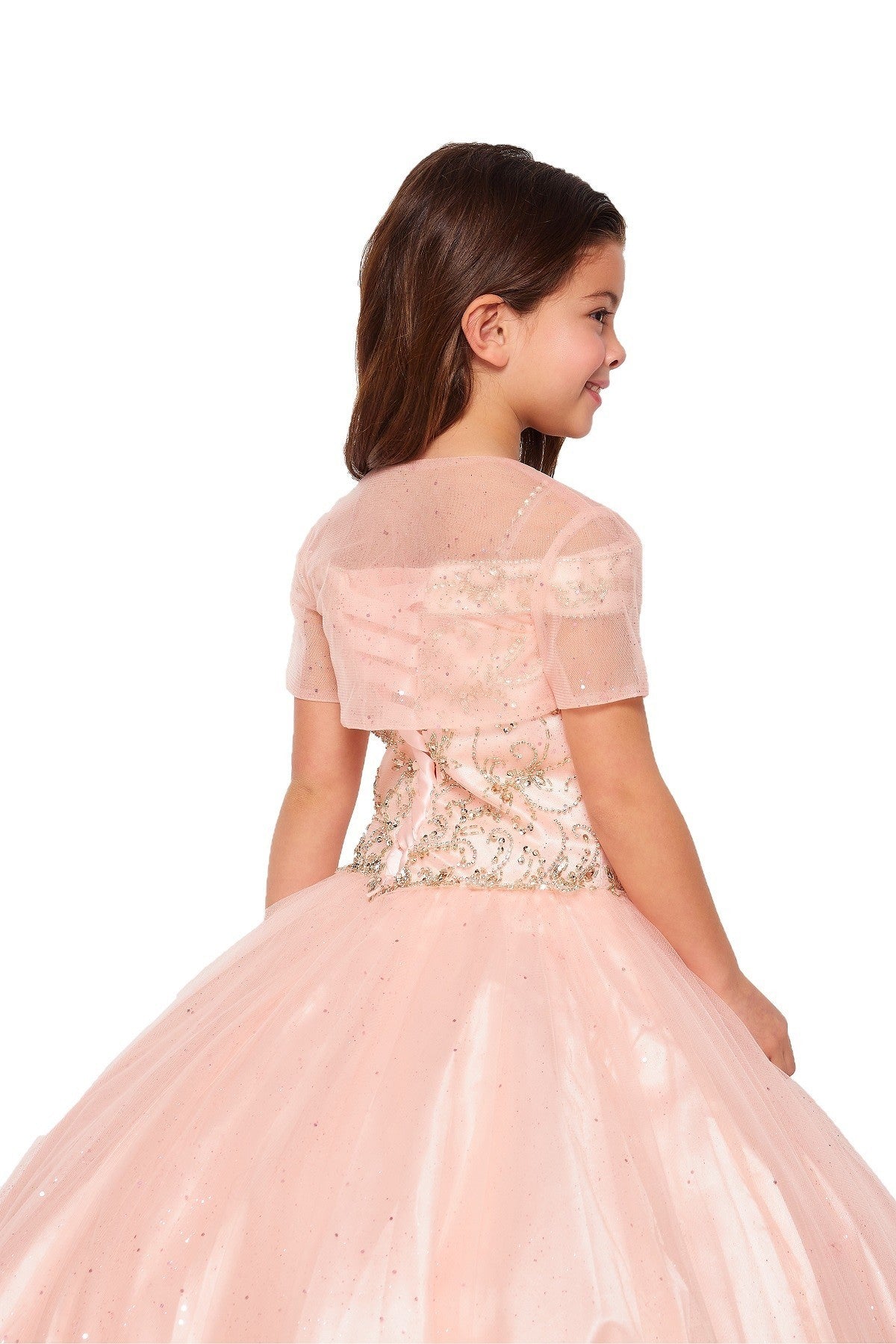 Ball Gown Dress (8017)-Girls-Chacho's Kids