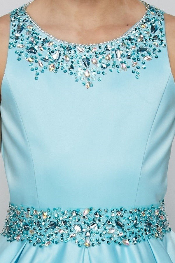 Ball Gown Dress (5047)-Girls-Chacho's Kids