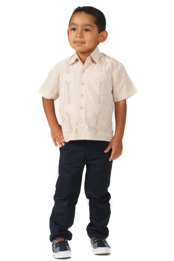 Boys Guayabera (3765)-Boys-Chacho’s Kids