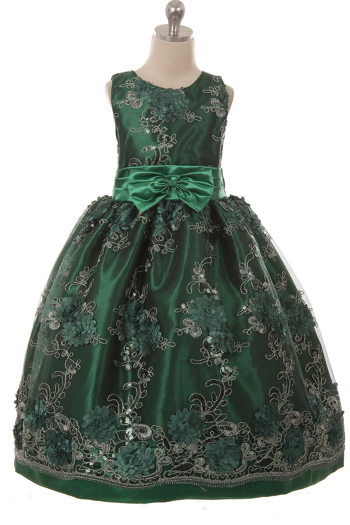 Party / Flower Girl Dress (SS3010D)-Girls-Chacho's Kids