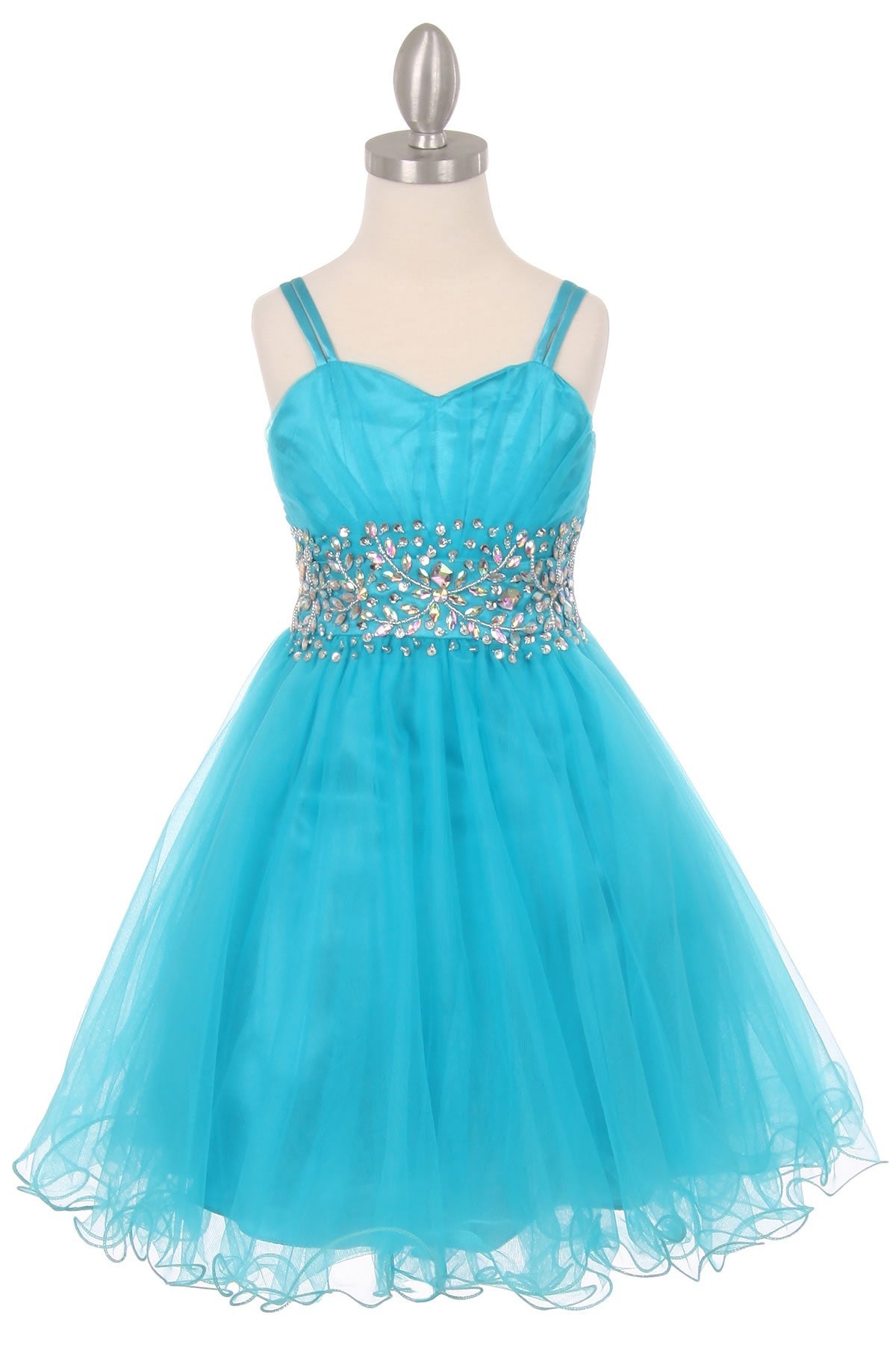Party / Flower Girl Dress (65008)-Girls-Jade-4-Chacho's Kids