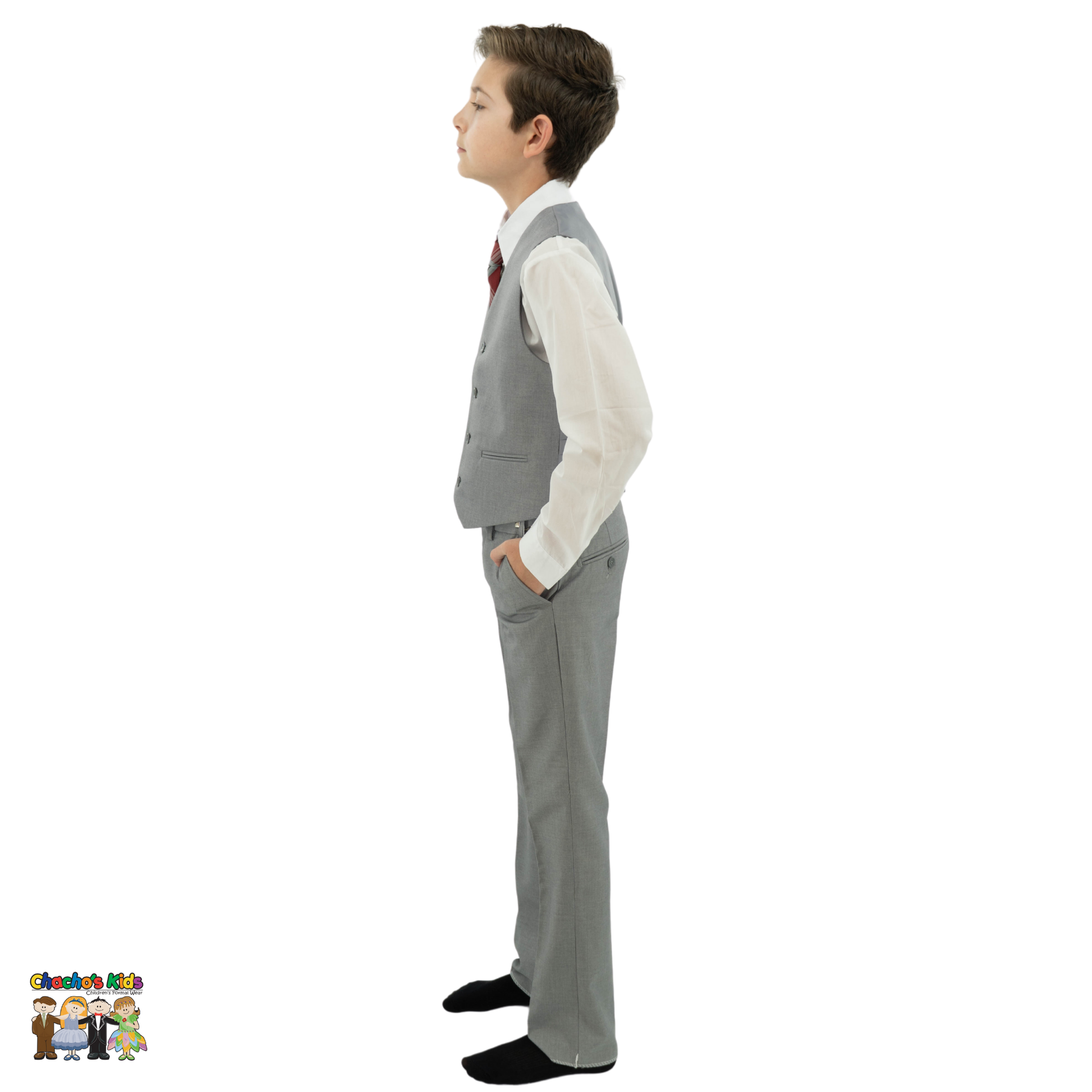 Classic Suit (BJ4005)-Boys-Gray-7-
Chacho's Kids
