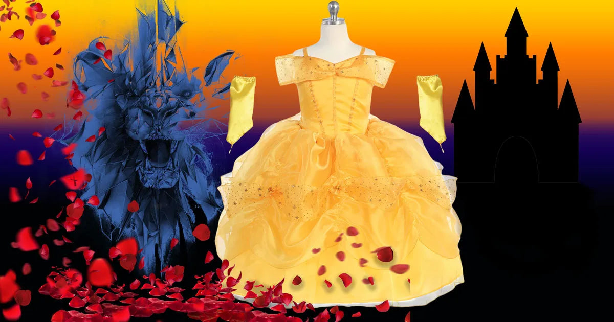 Belle Princess Dress (011)-Girls-Chacho's Kids
