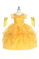 Belle Princess Dress (011)-Girls-Chacho's Kids