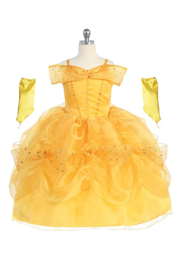 Belle Princess Dress (011)-Girls-Chacho's Kids