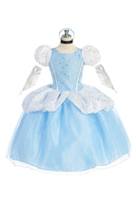 Blue Princess Dress (09)-Girls-Chacho's Kids