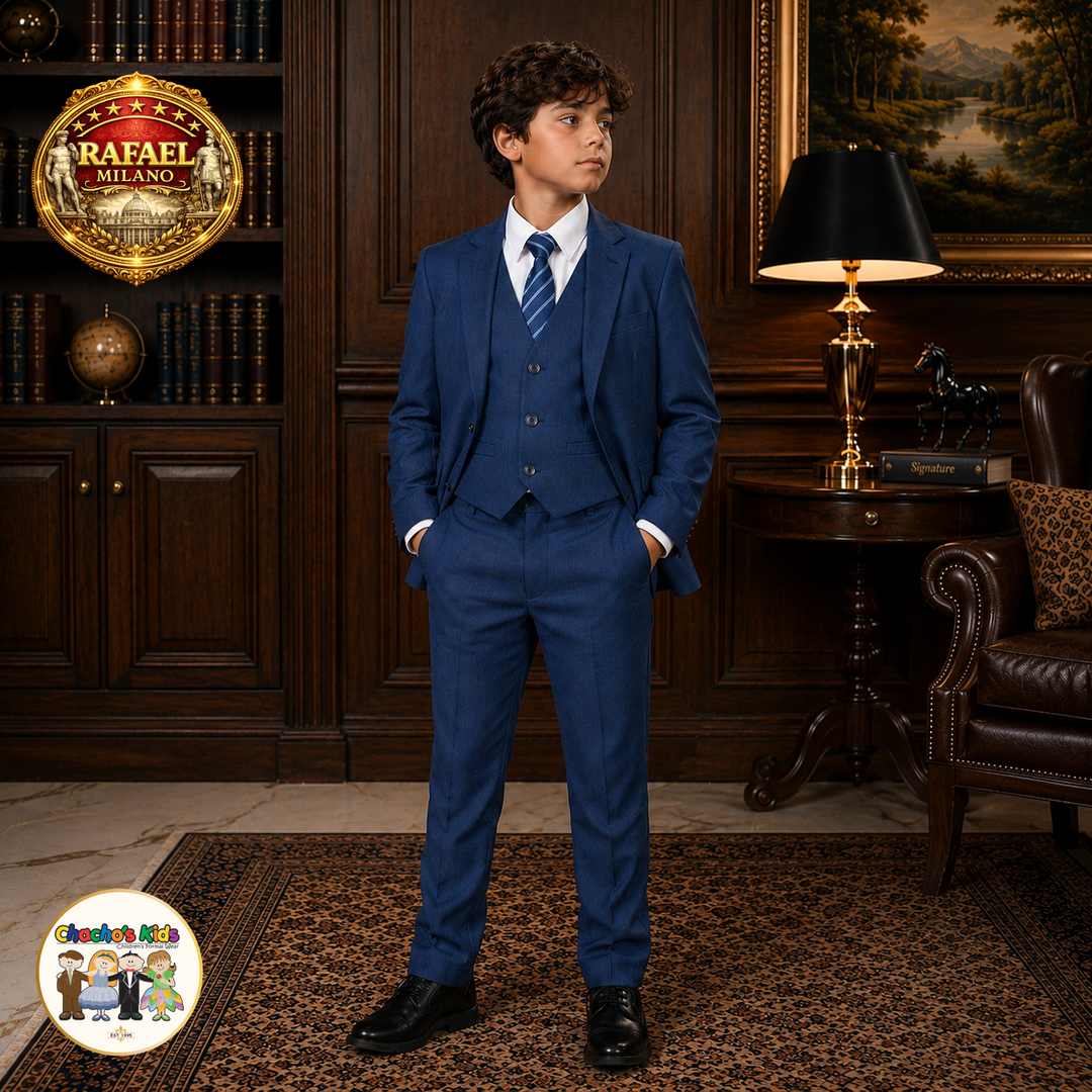 Rafael Milano Premium Boys Suit (Navy)