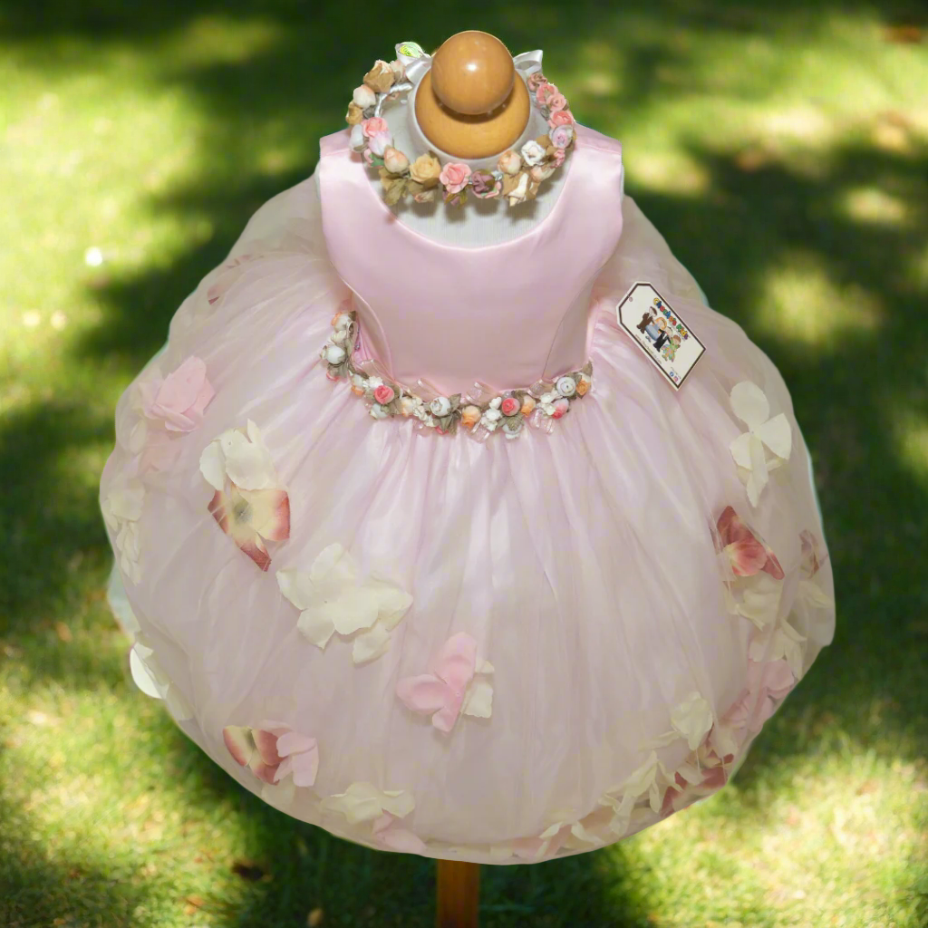 Party/Flower Girl Dress (D1100)-Girls-Chacho's Kids