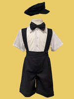 Baby Short Set (111)-Boys-Black-6M-Chacho’s Kids