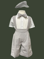 Baby Short Set (111)-Boys-Gray-6M-Chacho’s Kids