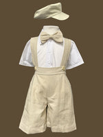 Baby Short Set (111)-Boys-Khaki-6M-Chacho’s Kids