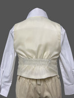 Boys Linen Vest Set (116)-Boys-Chacho’s Kids