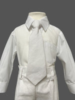 Boys Linen Vest Set (116)-Boys-Chacho’s Kids
