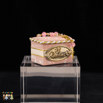 Baptism Favors-Christening Favors-Girls Baptism Rosary Wood Boxes (One Dozen) -(Mi Bautizo)-Girls-Chacho's Kids