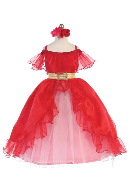 Elena Princess Dress (1236)-Girls-Chacho's Kids