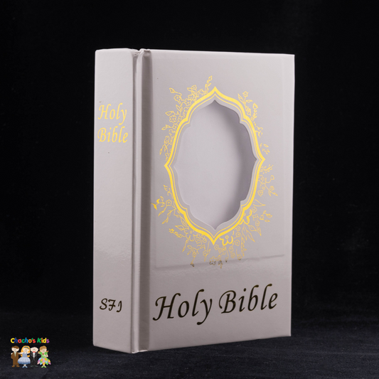 English Small Holy Bible-Gold-Chacho's Kids