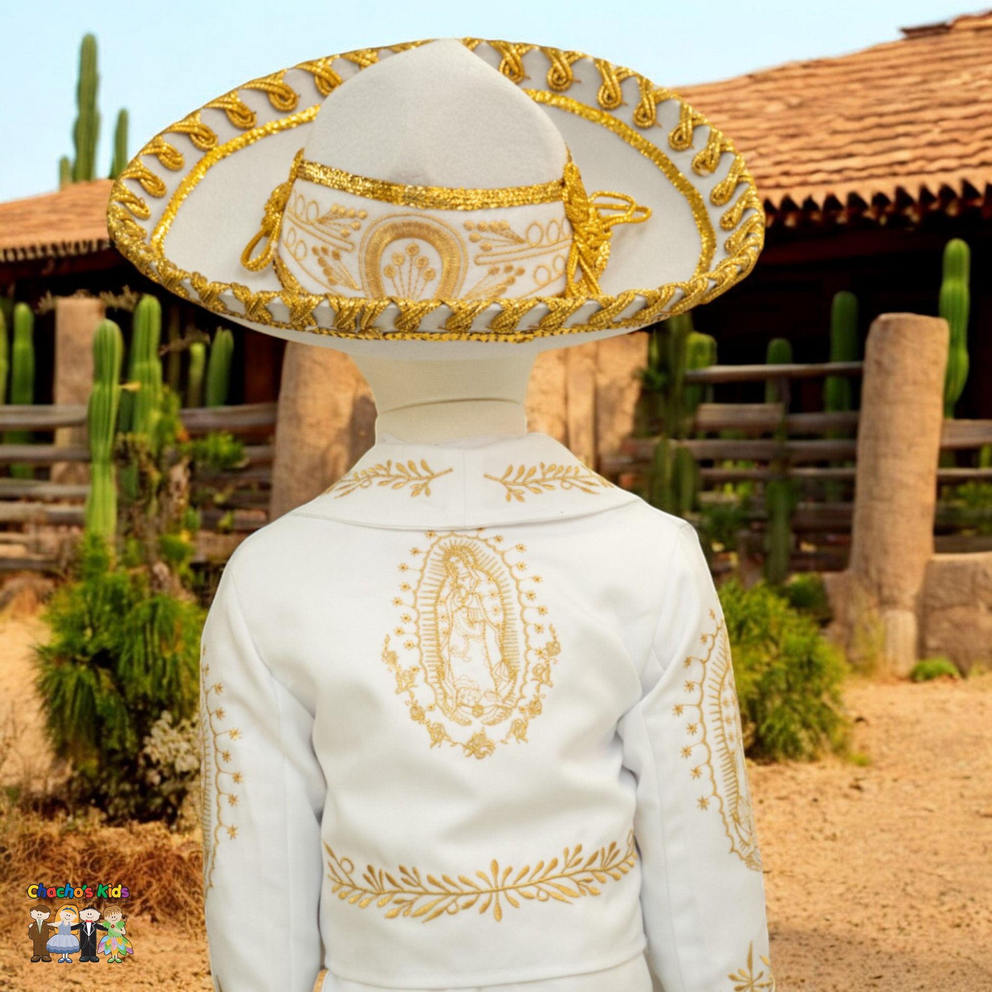 Charro Baptism (Virgin/Gold)-Boys-Chacho’s Kids