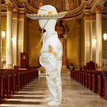 Charro Baptism (6-Piece) (White/Horse/Gold)-Boys-Chacho's Kids