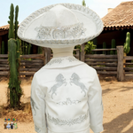 Charro Baptism (6-Piece) (White/Horse/Silver)-Boys-Chacho's Kids