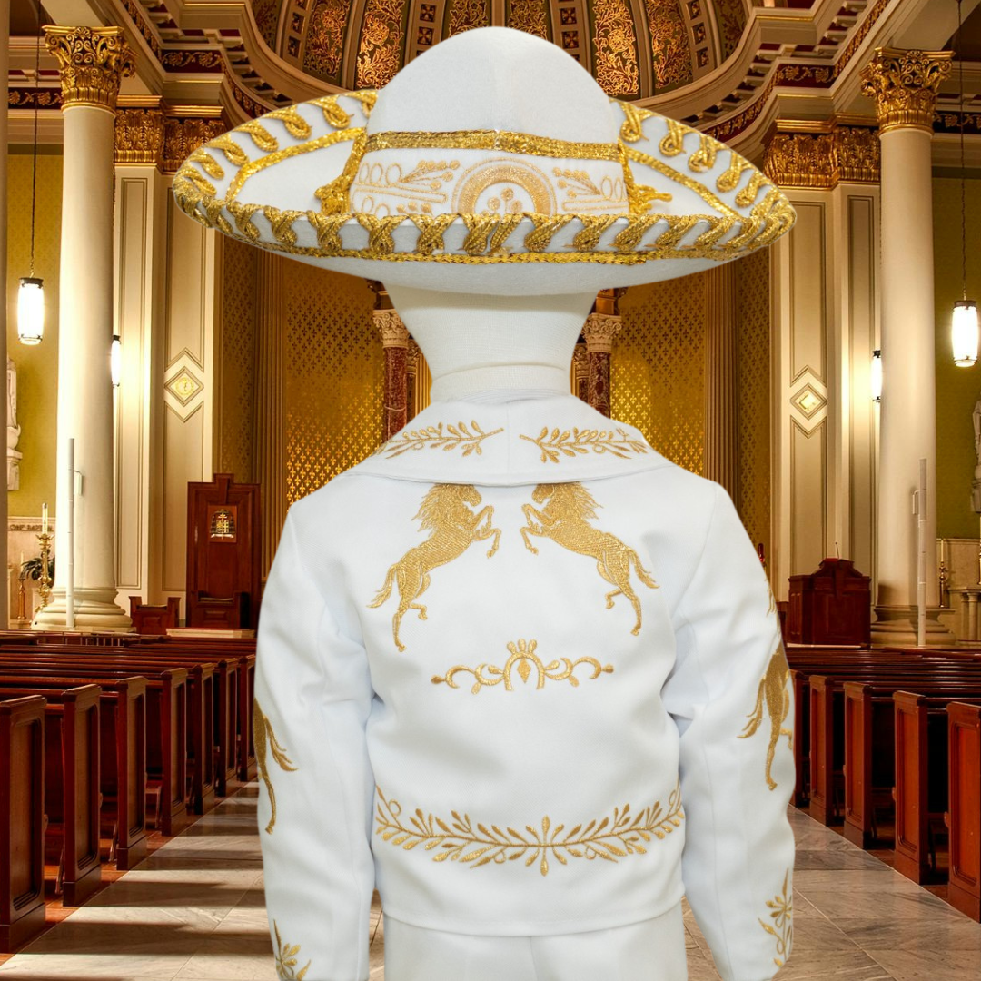 Charro Baptism (Horse/Gold)