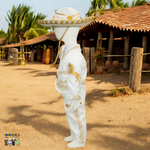 Charro Baptism (6-Piece) (White/Horse/Gold)-Boys-Chacho's Kids