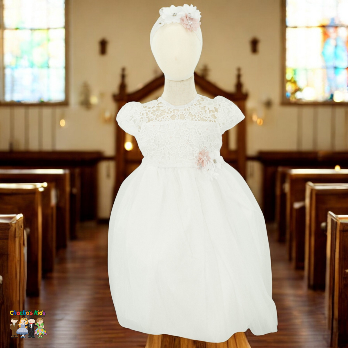 Girls Baptism Dress (Vero)