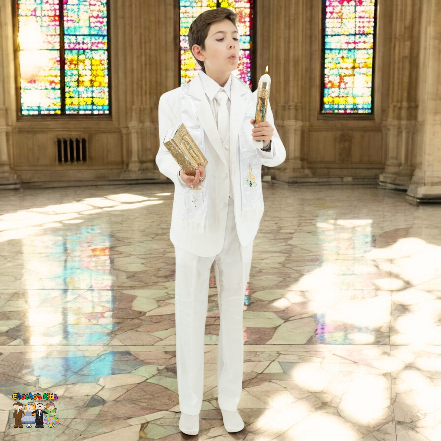 Classic Suit White (Rafael BY013)