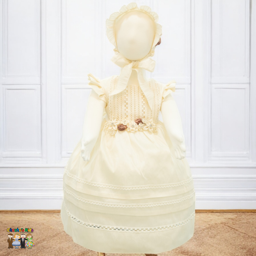 Girls Baptism (Adoracion)-Girls-Ivory-3M-Chacho's Kids
