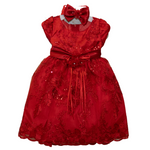 Baby Party / Flower Girl Dress (D-1664)-Girls-Chacho's-Kids