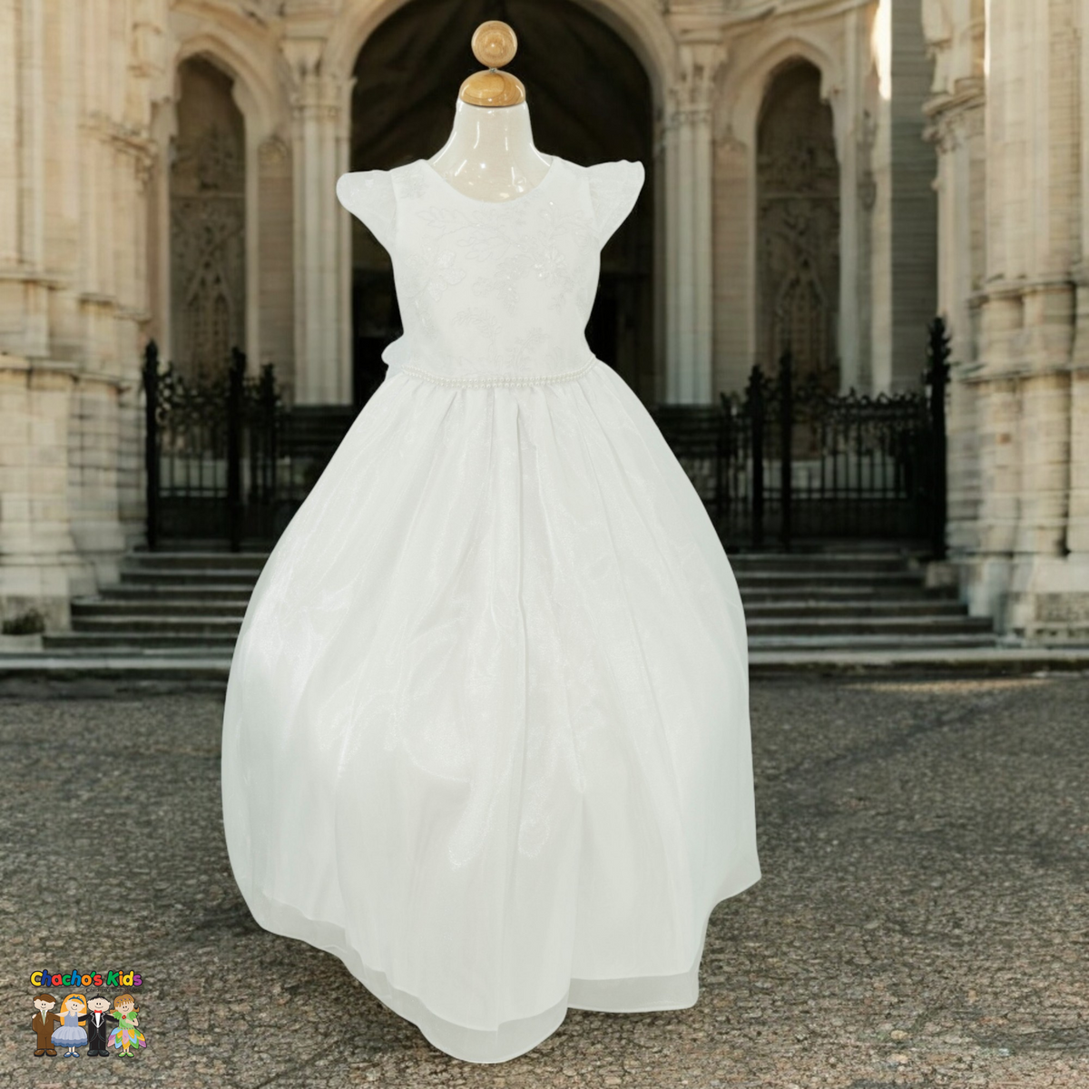 Girls First Communion Dress (P268)