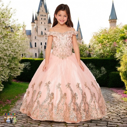 Ball Gown Dress (8017)