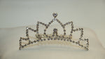 Girls Princess Tiara (TR-715)-Girls-Silver-Chacho's Kids