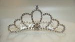 Girls Princess Tiara (TR-722)-Girls-Silver-Chacho's Kids