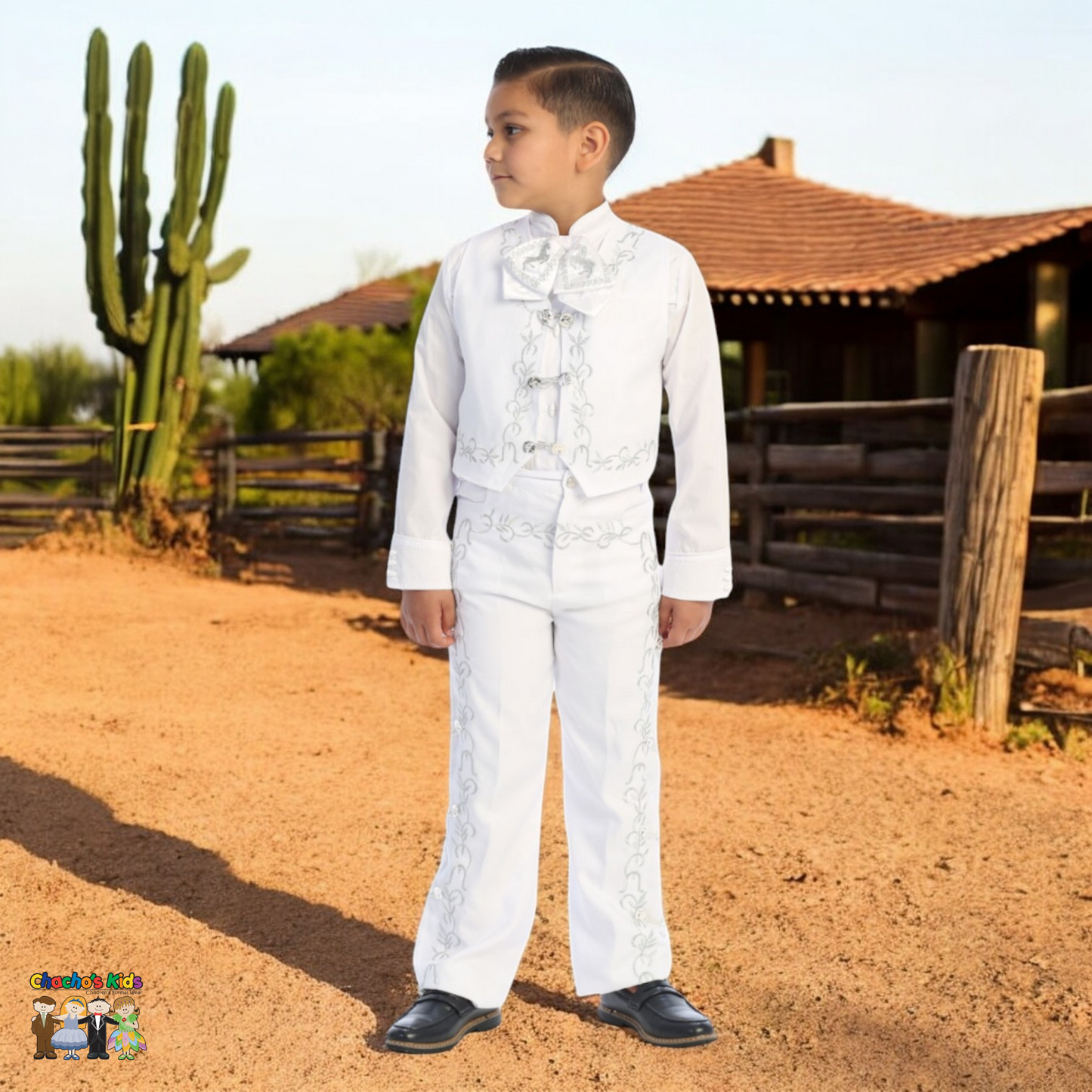 Charro Baptism (6-Piece Set)-Boys-Chacho’s Kids