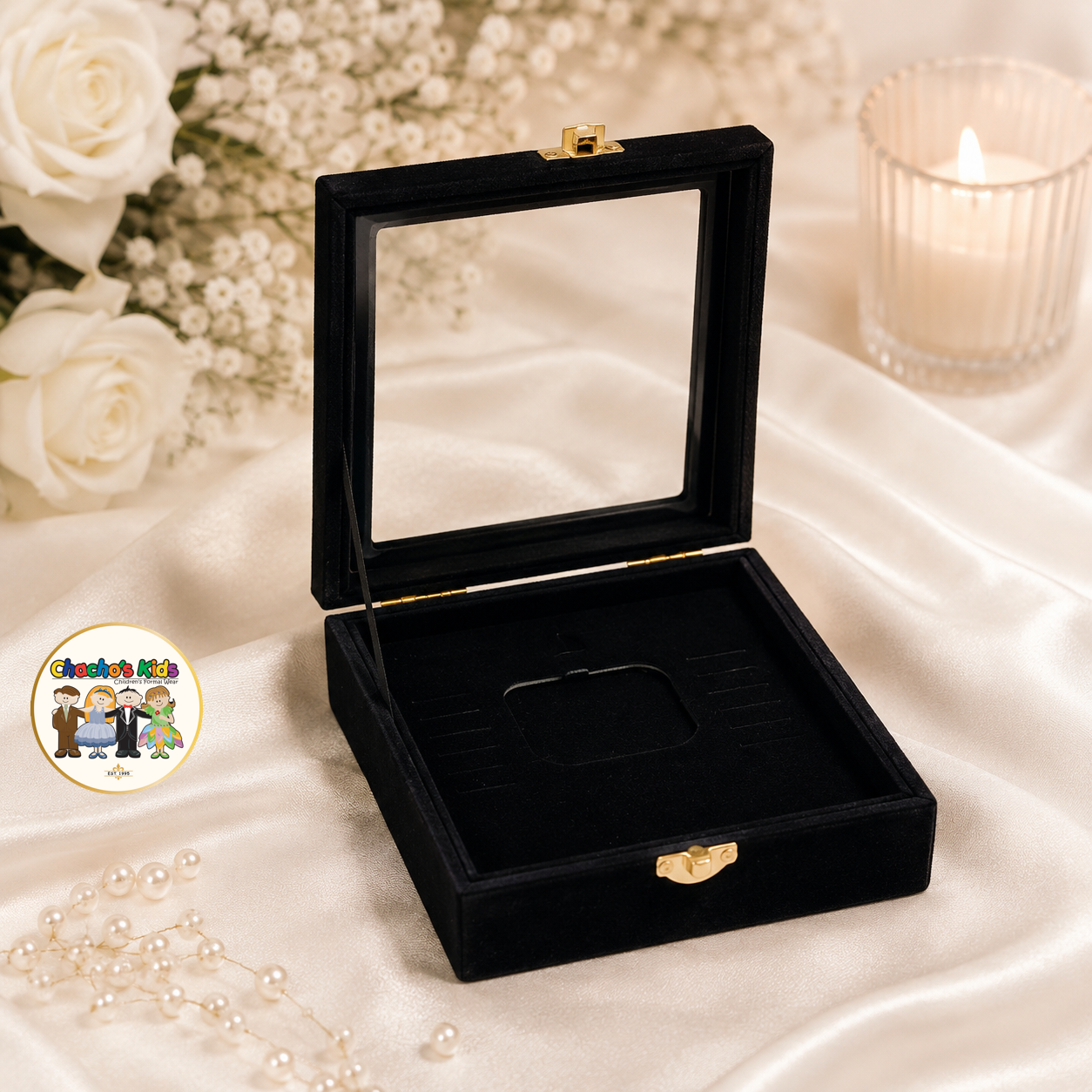 Velvet Jewelry Gift Box (Black) 🎁✨