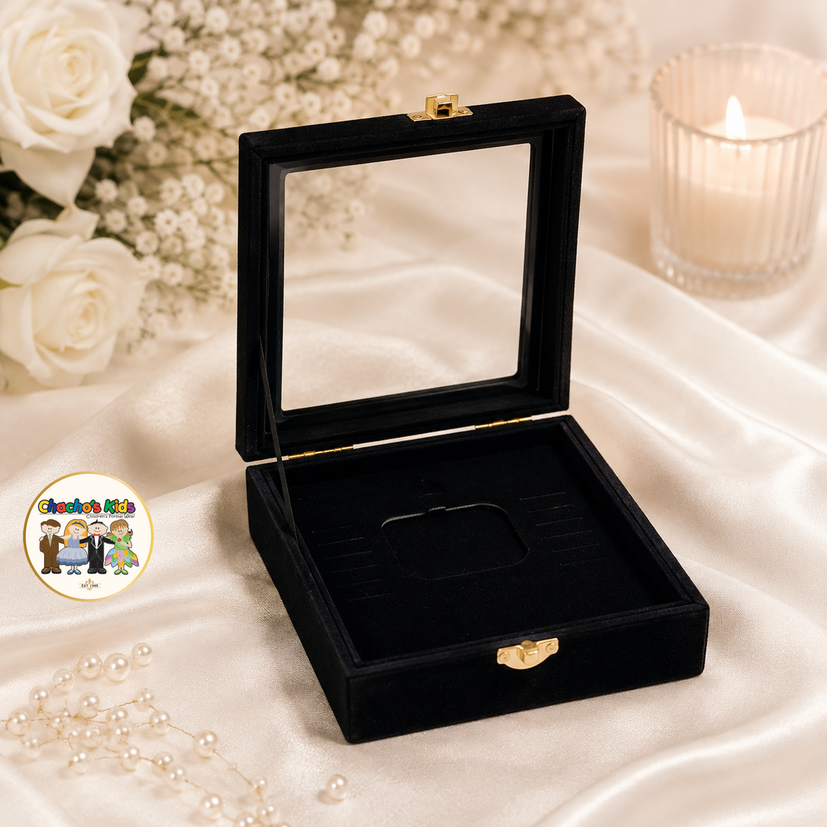 Velvet Jewelry Gift Box (Black) 🎁✨
