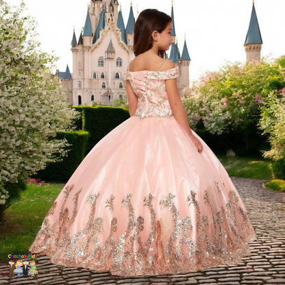 Ball Gown Dress (8017)