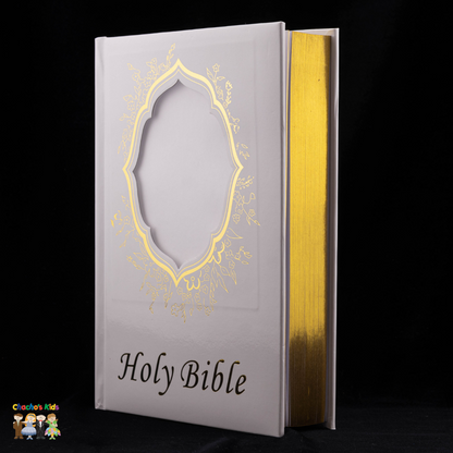 English Large Holy Bible-Gold-Chacho's Kids