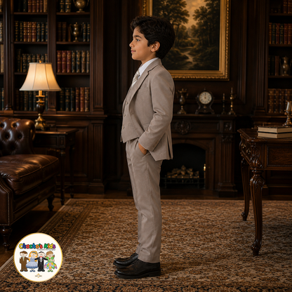Signature Boys Suit (Tan)