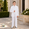 Executive Italian-Cut Boys Suit-Premium (White)