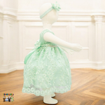 Baby Party / Flower Girl Dress (D-1616)-Girls-Chacho's-Kids